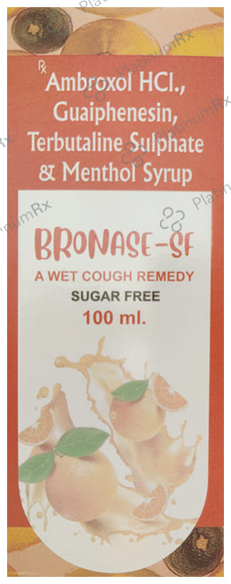 Bronase SF Syrup Sugar Free 100ml