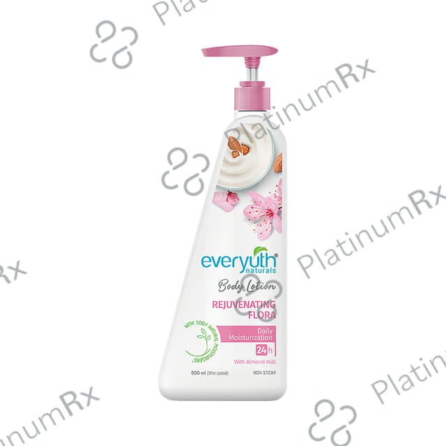 Everyuth Naturals Body Lotion Rejuvenating Flora 500 ml