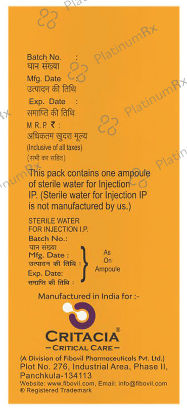 Moxifrig 600mg Injection 1s