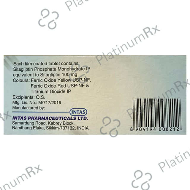 Sitara 100mg Tablet 10s