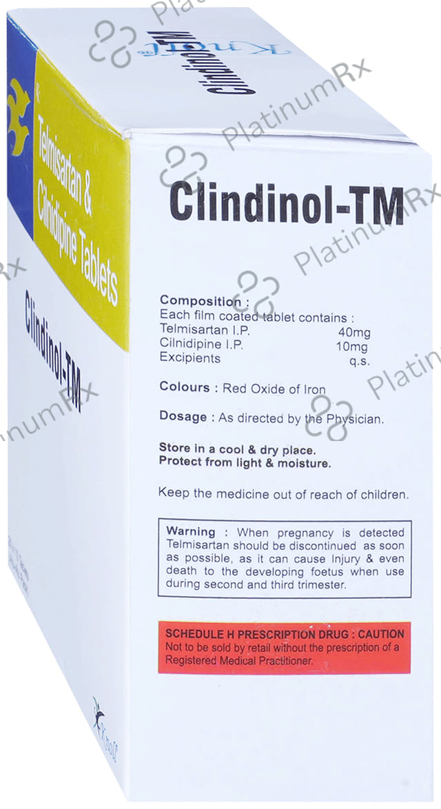 Clindinol TM 10/40mg Tablet 10s
