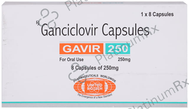 Gavir 250mg Capsule 8s