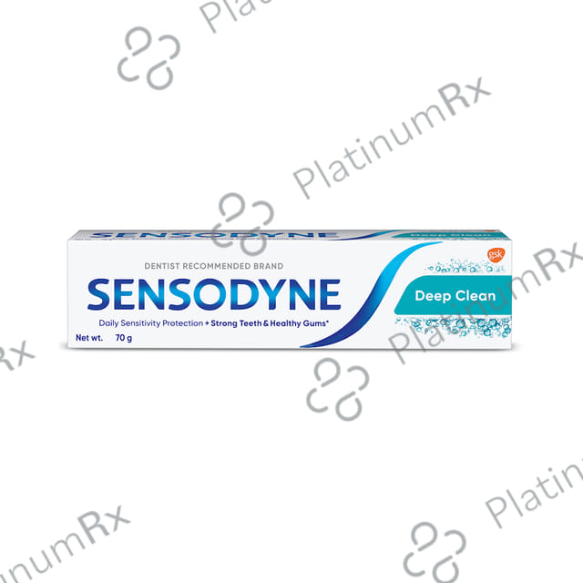 Sensodyne Deep Clean Sensitive Toothpaste 70gm