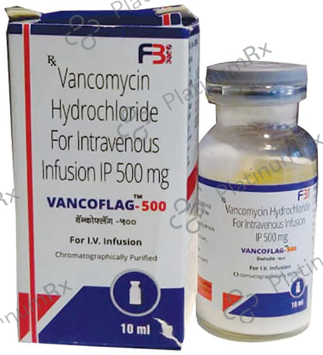 Vancoflag 500mg Injection 10ml