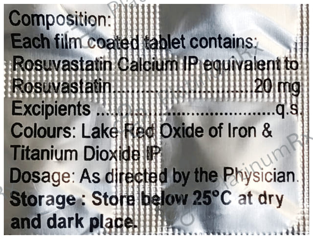 Rosurica 20mg Tablet 15s