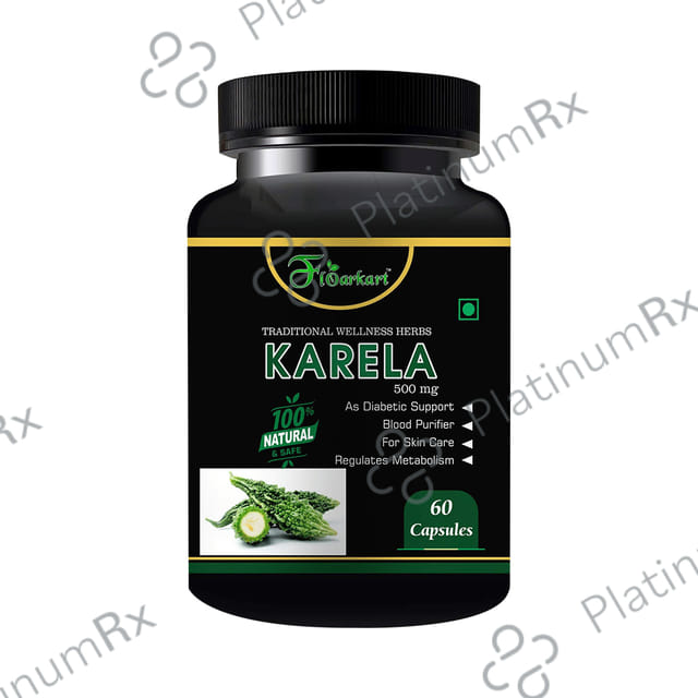 Floarkart Karela 500mg Capsule 60s