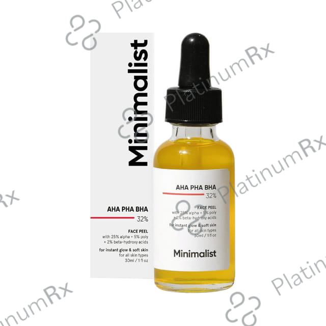 Minimalist 32% AHA PHA BHA Face Peel Serum 30ml