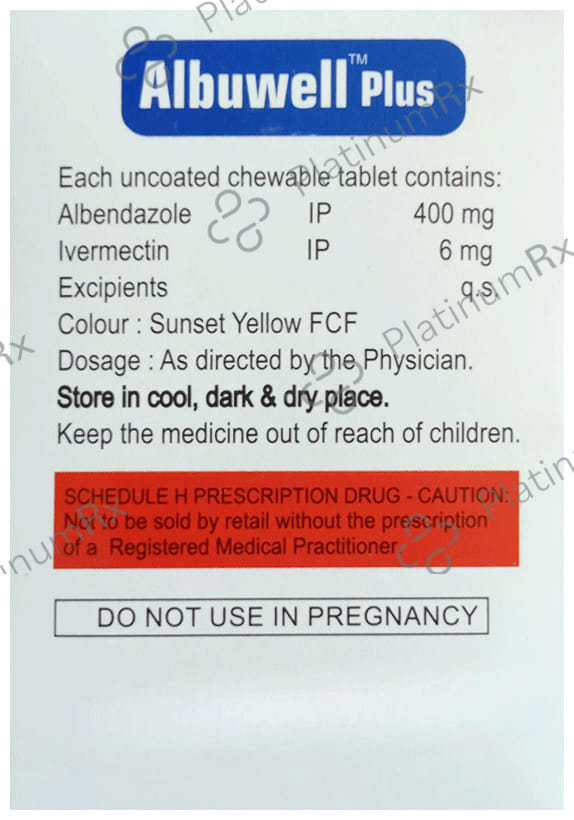 Albuwell Plus 6/400mg Tablet 1s
