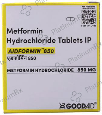 Aidformin 850mg Tablet 10s