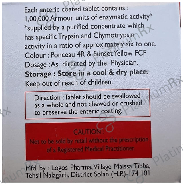 Chymodex Forte Tablet 20s