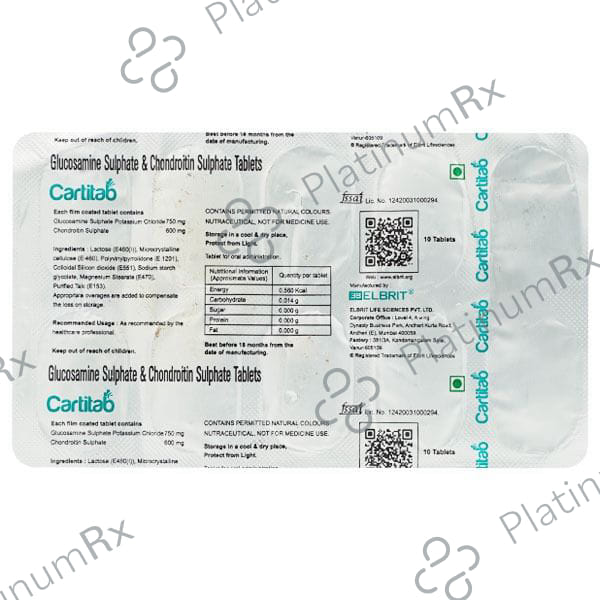 Cartitab C2 Tablet 10s