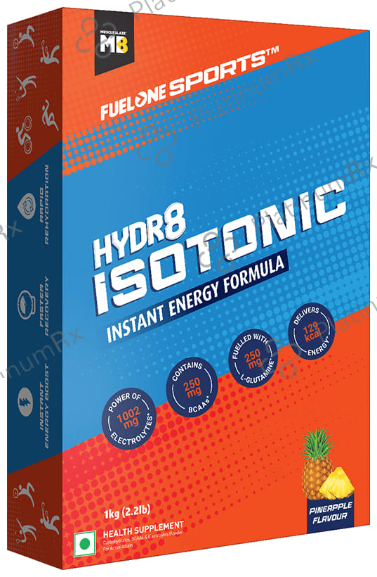 MuscleBlaze Isotonic Instant Energy - With Electrolytes, BCCAs & Glutamine - Flavour Pineapple