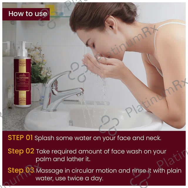 Simply Herbal Organics Glutathione Face Wash