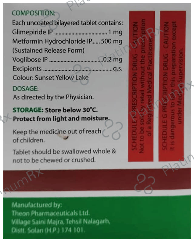 Ziglim MV 1mg Tablet 15s