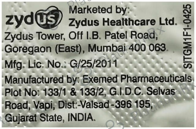 Sitaglyn GM 1/50/500mg Tablet 10s