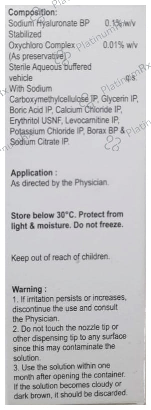 Aquastay Lubricant Eye Drop 10ml