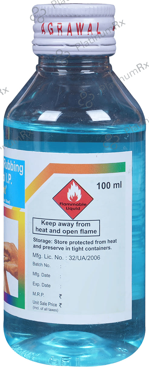 Ciprit Isopropyl Rubbing Alcohol Liquid 100ml