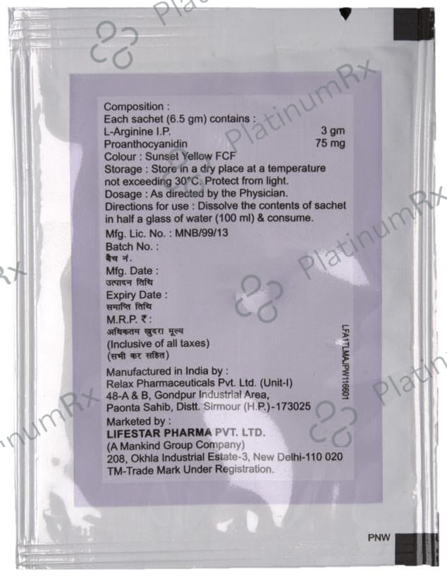 Argipreg 3gm/75mg Granules 6gm