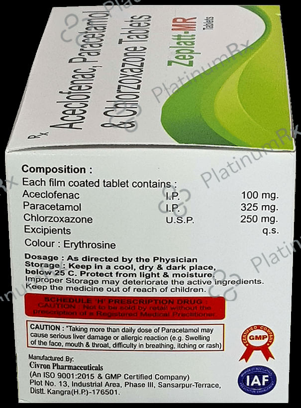 Zeplatt MR Tablet 10s