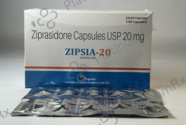 Zipsia 20mg Capsule 10s
