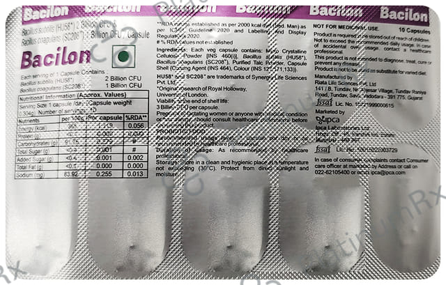 Bacilon 3B Capsule 10s
