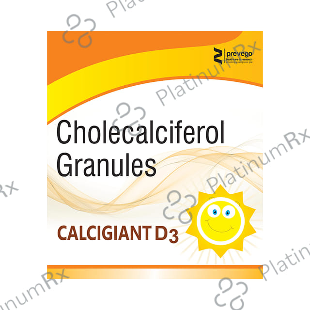 Calcigaint D3 60000IU Sachet 1gm