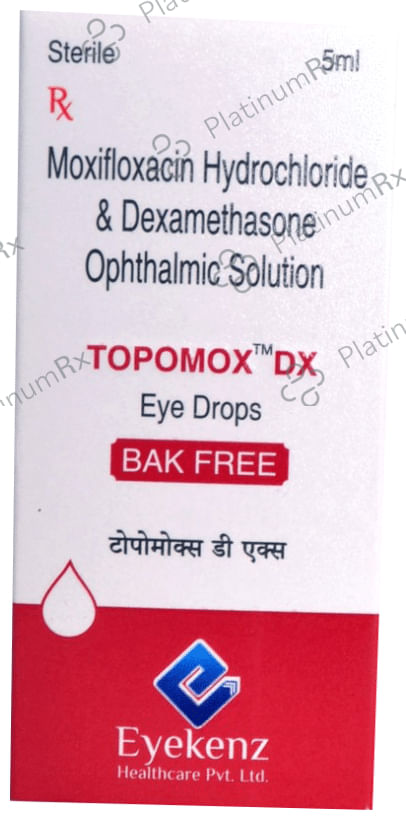 Topomox DX Eye Drop BAK Free