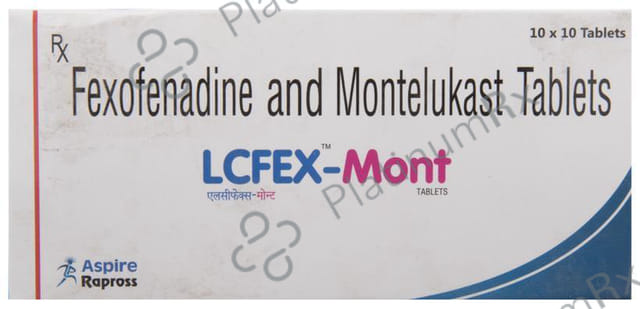 LCFEX Mont 120/10mg Tablet 10s