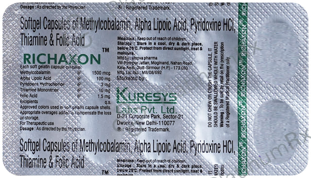 Richaxon Soft Gelatin Capsule