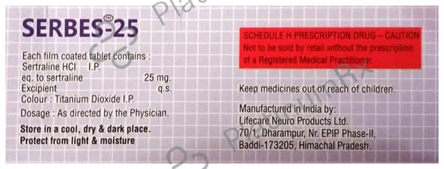 Serbes 25 Tablet
