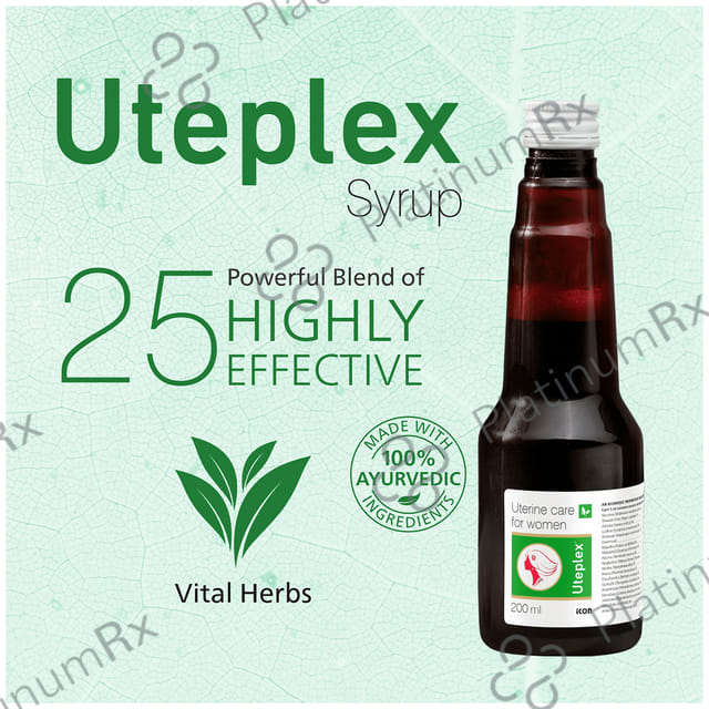 Uteplex Syrup (200ml Each) 1 Bottle