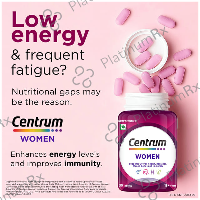 Centrum Women Vegetarian Tablet 50s