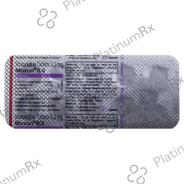Moxon 0.3mg Tablet 10s