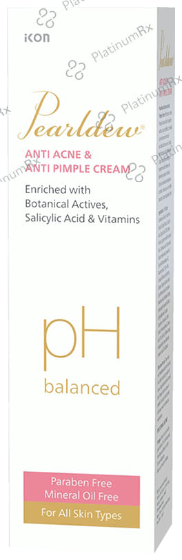 Pearldew Anti Acne & Anti Pimple Cream (25gm Each) 4 Tubes