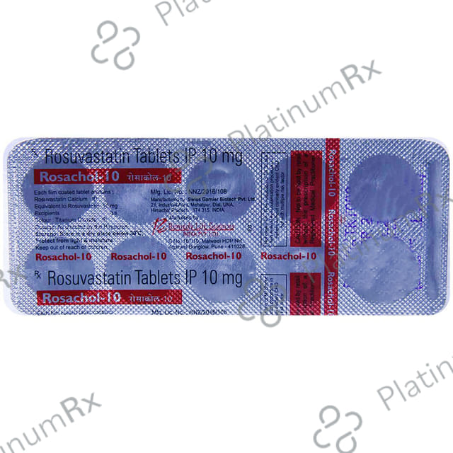 Rosachol 10mg Tablet