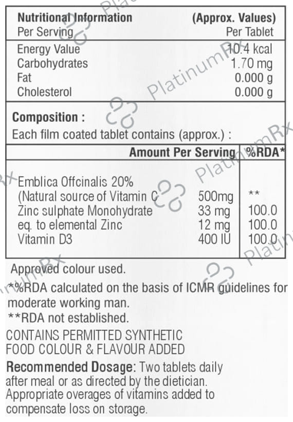 Immu C Chewable Tablet 10s