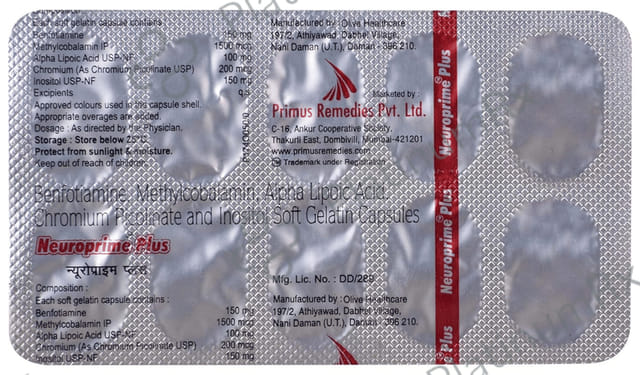 Neuroprime Plus Capsule 10s
