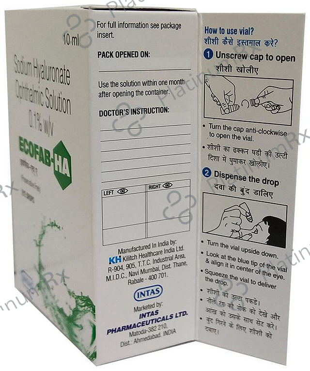 Ecofab-HA Eye Drop