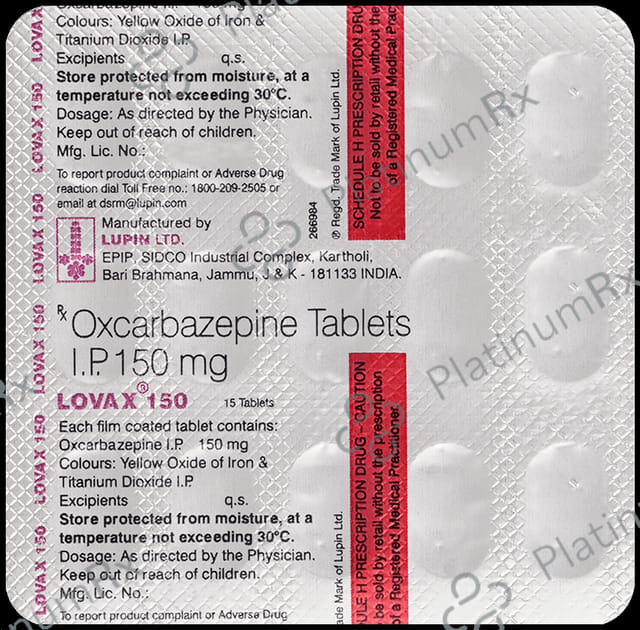 Lovax 150mg Tablet 15s