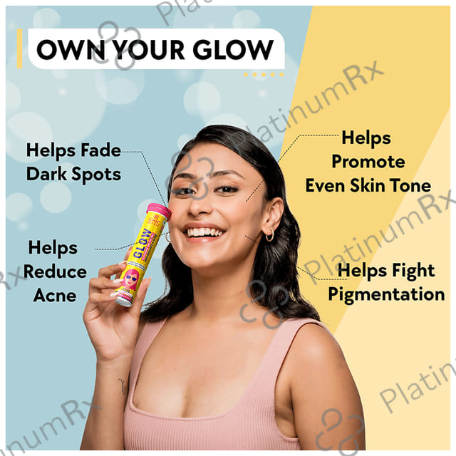 Chicnutrix Glow with Glutathione and Vitamin C Strawberry & Lemon Flavour Effervescent Tablet 20s