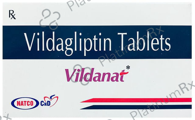 Vildanat 50mg Tablet 14s