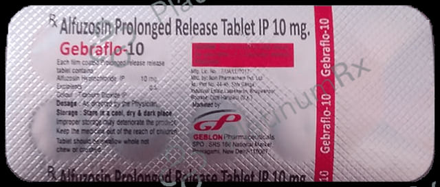Gebraflo 10mg Tablet PR 10s