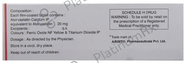 Atchol 20mg Tablet 10s