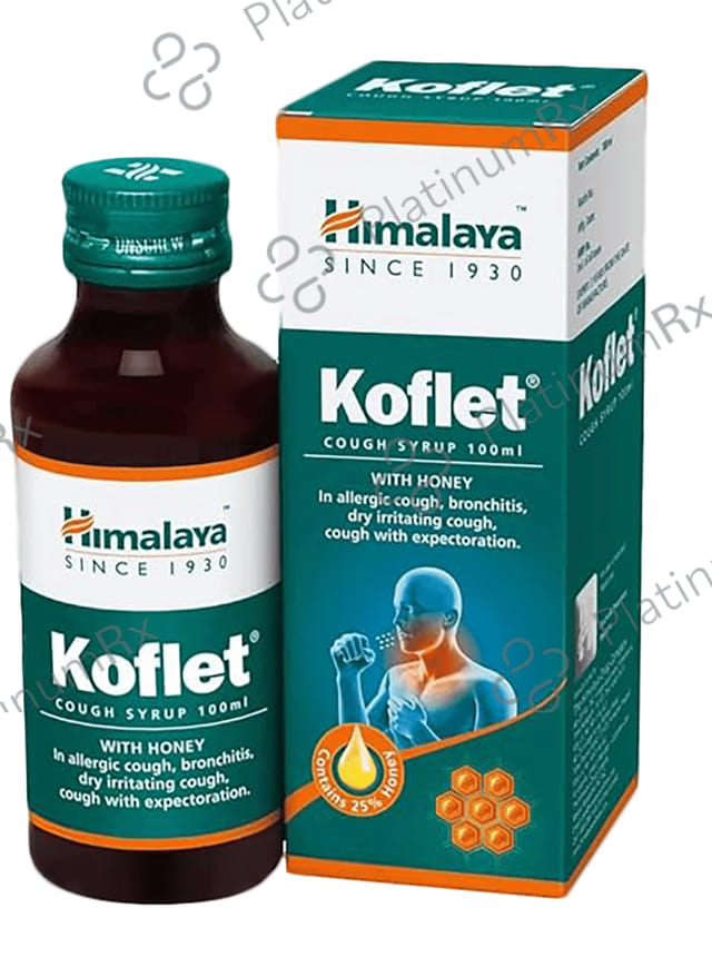 Himalaya Koflet Cough Syrup 100ml