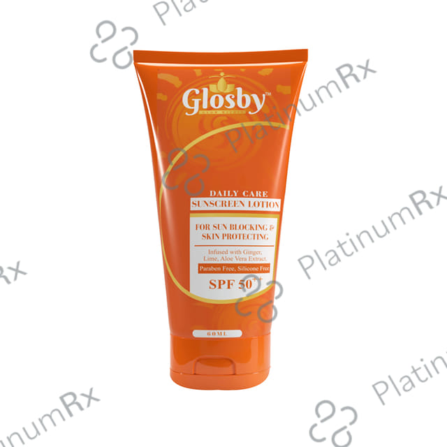 Glosby Daily Care Sunscreen SPF 50++ Lotion 60ml