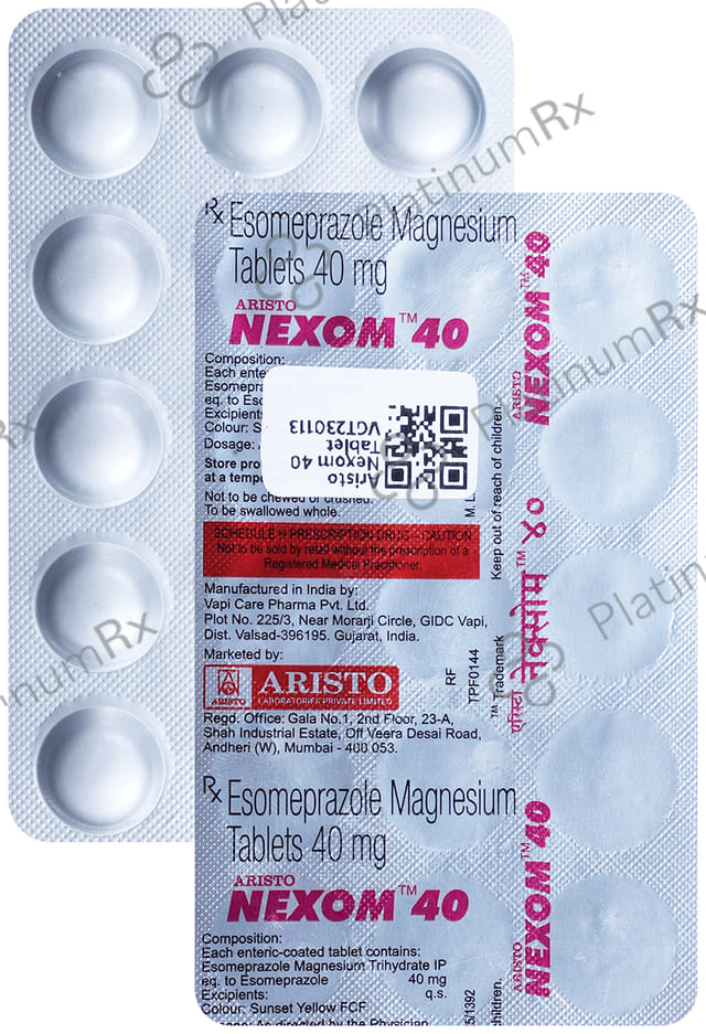 Aristo Nexom 40 Tablet