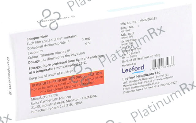 Donpezem 5mg Tablet 10s