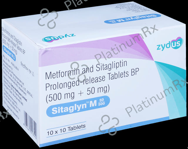 Sitaglyn M 50/500mg Tablet SR 10s