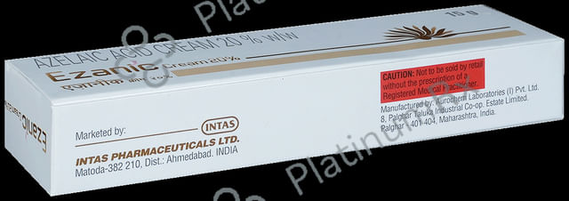 Ezanic 20% Cream 15gm