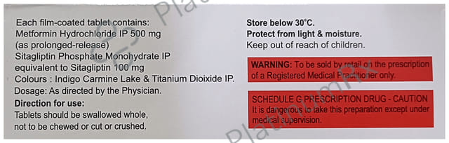Sitanorm M 100/500mg Tablet 10s